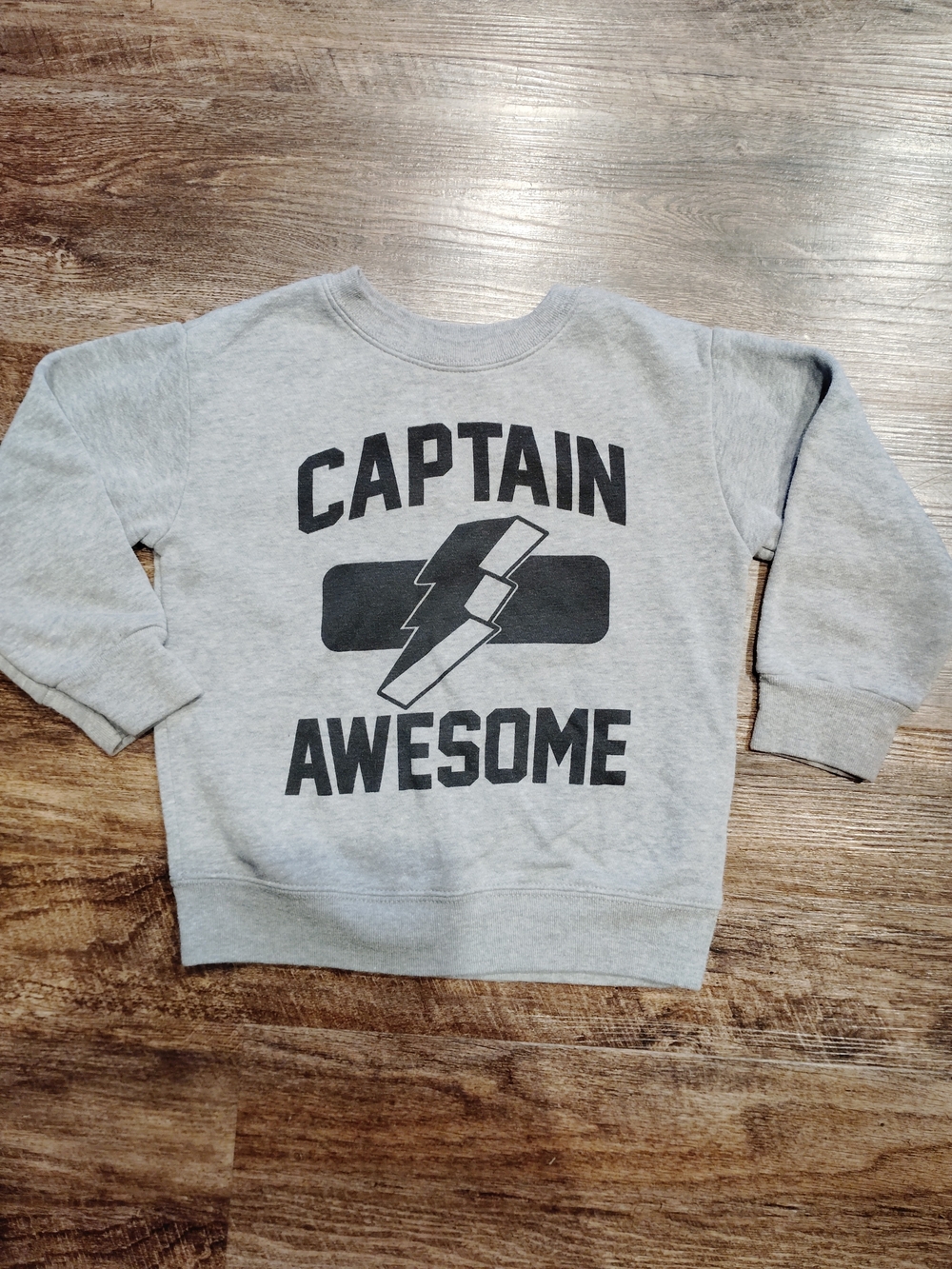 Garanimals Grey "Captain Awesome" Sweatshirt